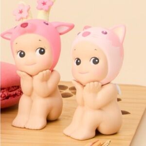 Authentic Sonny Angel Cherry Blossom Series Calico Cat